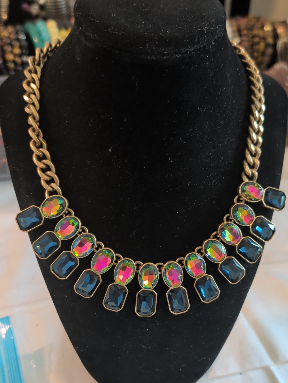 Vintage J Crew Watermelon Necklace